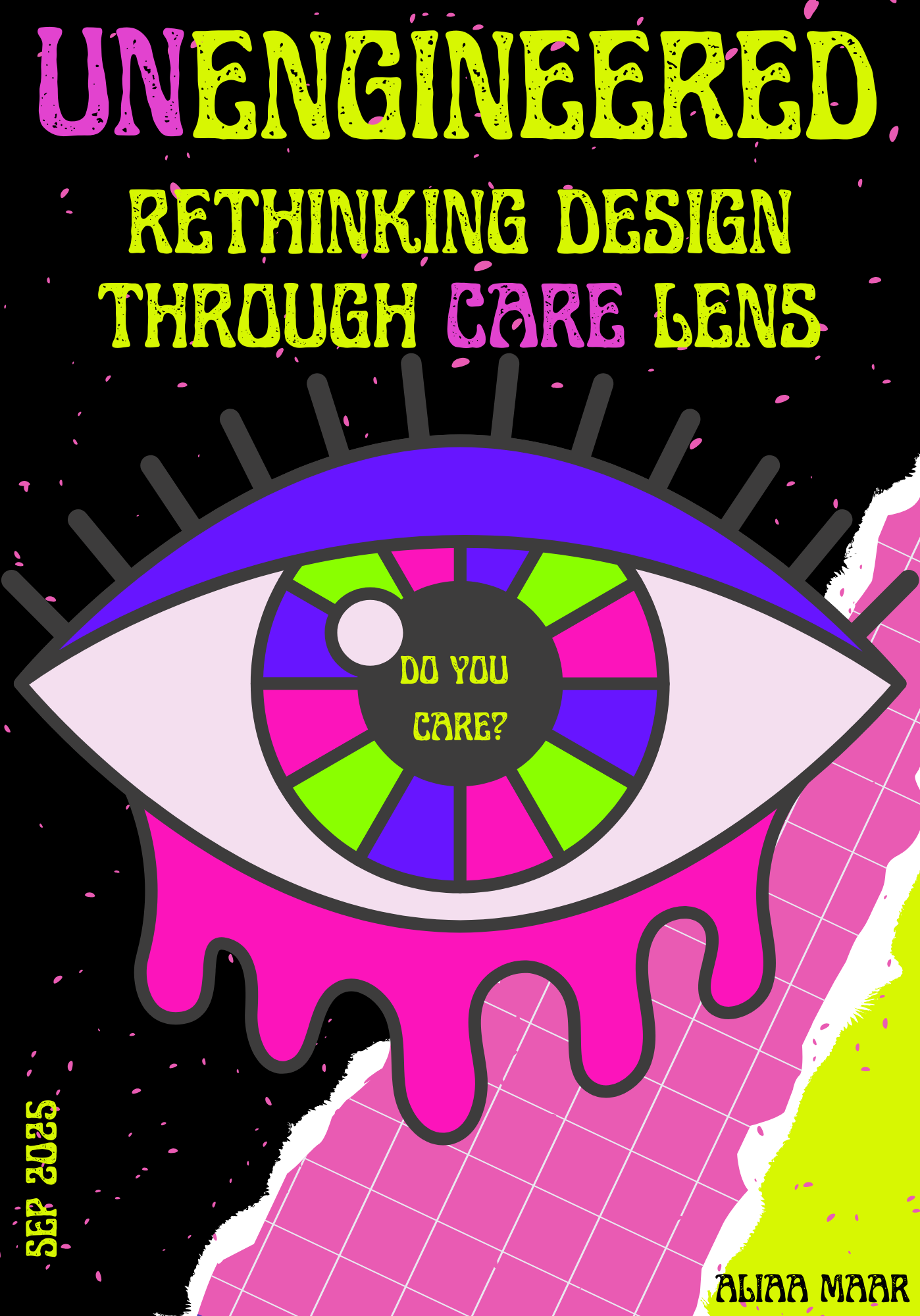 Unengineered zine cover art